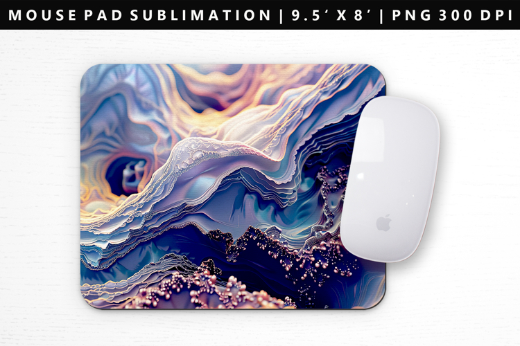 Abstract Mouse Pad Design | Mouse Pad Sublimation PNG