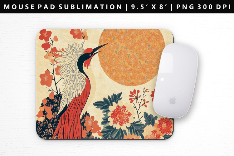 Hanafuda Mouse Pad Design | Mouse Pad Sublimation PNG