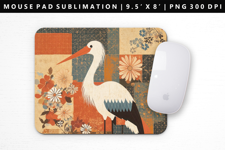 Hanafuda Mouse Pad Design | Mouse Pad Sublimation PNG