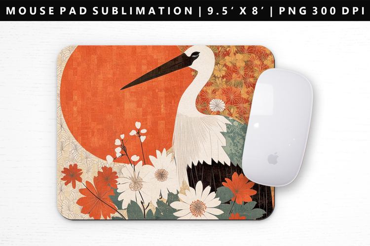 Hanafuda Mouse Pad Design | Mouse Pad Sublimation PNG