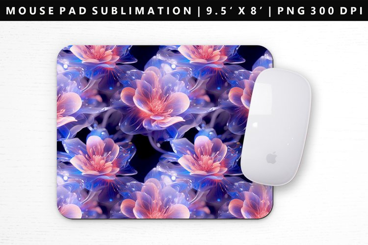 Flower Mouse Pad Design Mouse Pad Sublimation (3011849)