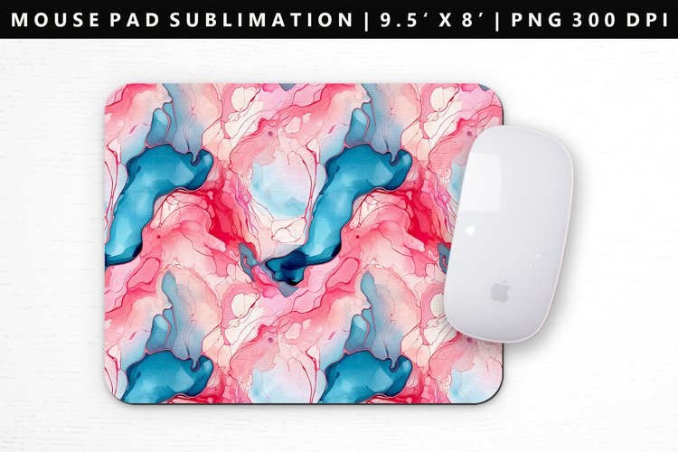 Alcohol Ink Mouse Pad Design | Mouse Pad Sublimation PNG