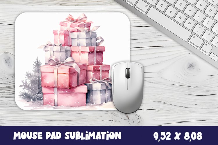Tree christmas mouse pad / sublimation
