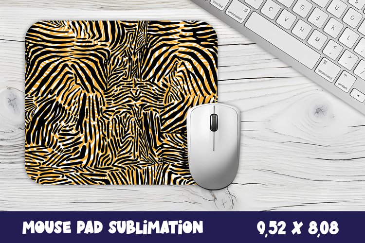 Leopard Mouse Pad PNG, Sublimation Design