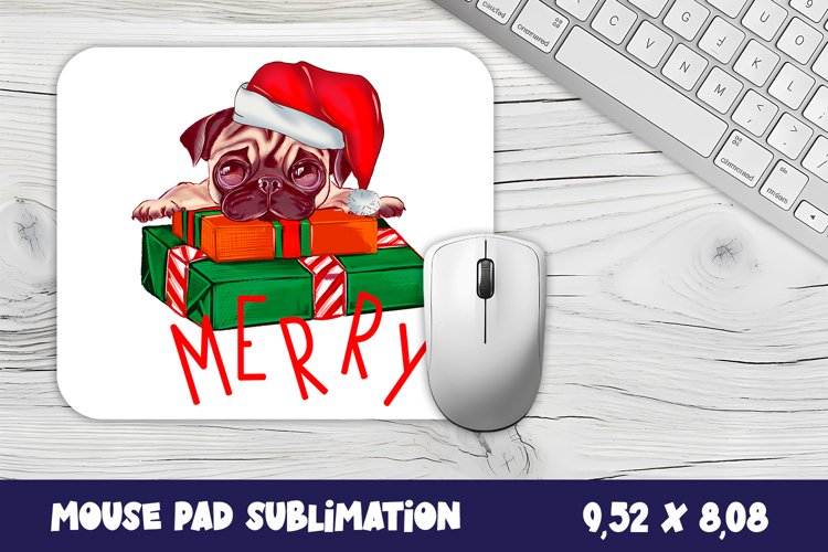 Animal mouse pad sublimation design | Mousepad dog