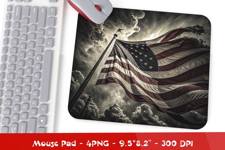 American Inspiration Mousepad Sublimation PNG