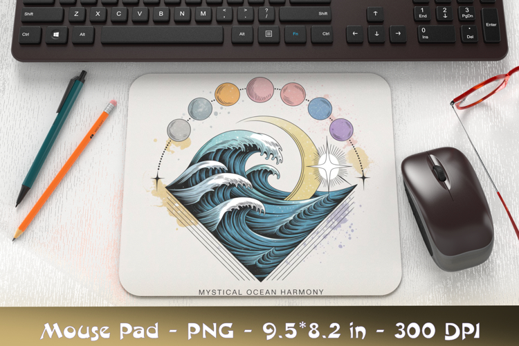 Mystical Inspiration Mousepad Sublimation PNG