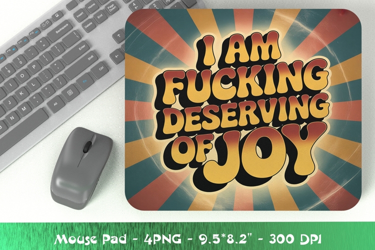 Motivational Aphorism Mousepad Sublimation PNG