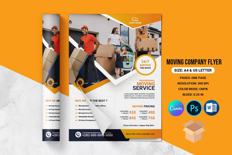 Moving Service Company Flyer