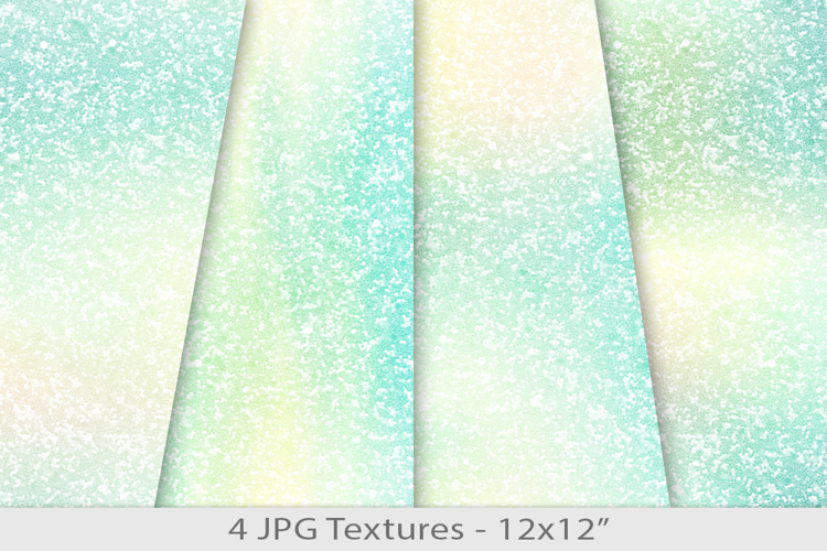 Seamless rainbow gradient glitter pattern