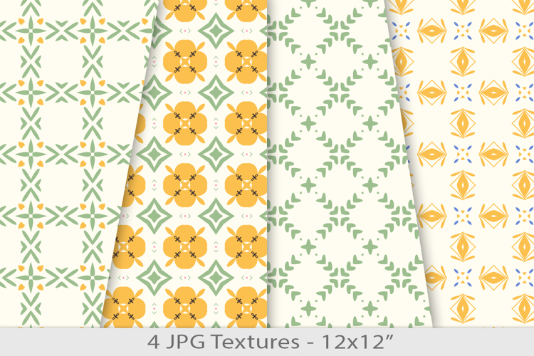 Seamless summer abstract paper pattern