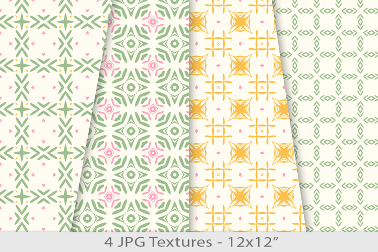 Seamless summer abstract paper pattern