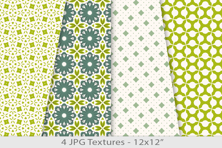 Seamless summer abstract paper pattern