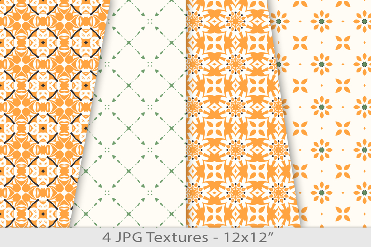 Seamless summer abstract paper pattern