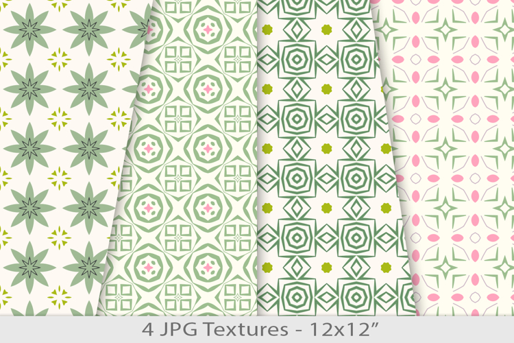 Seamless summer abstract paper pattern