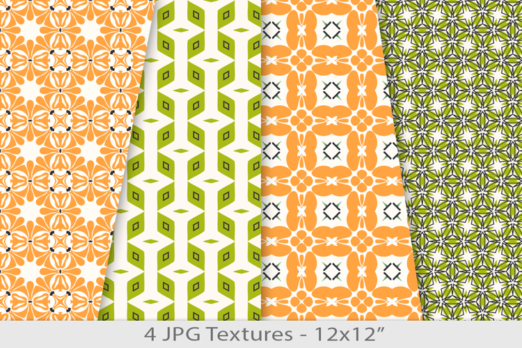 Seamless summer abstract paper pattern