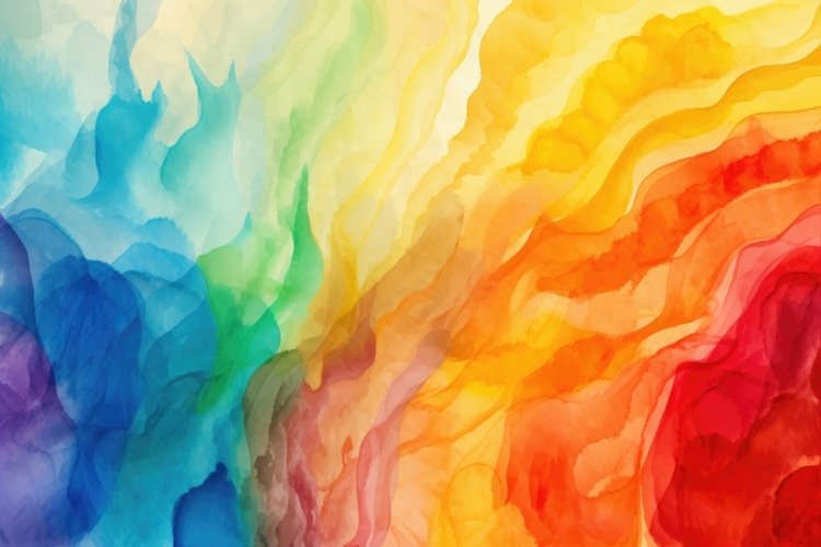 Abstract Watercolor background (2524633)