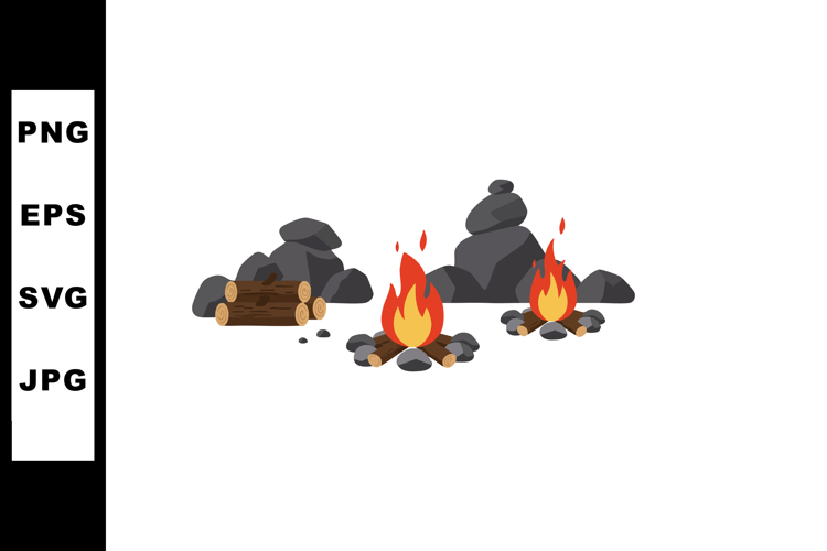 Camp Fire Clipart Image 8