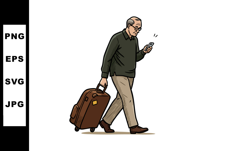 Suitcase Clipart Image 22