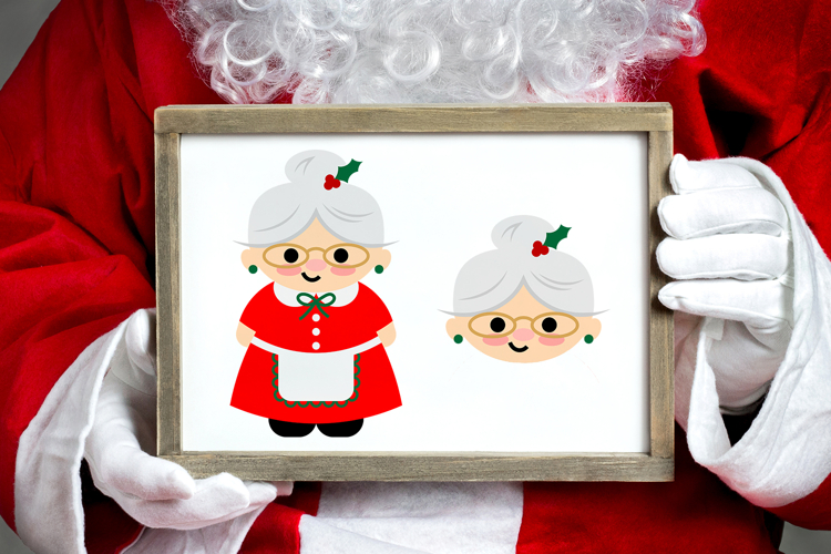 Mrs Claus SVG File