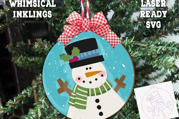 Christmas Snowman Svg Image 7