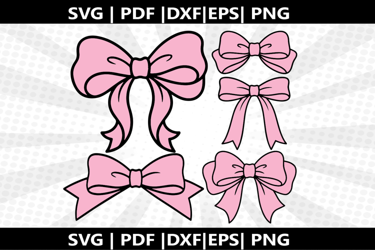 Coquette Bow cricut Silhouette,kids Shirt