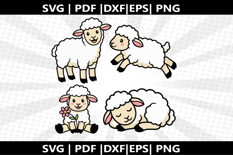 Sheep cricut Silhouette,kids Shirt