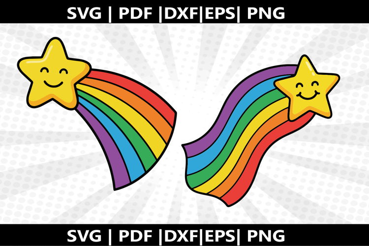 Shooting Star cricut Silhouette,kids Shirt