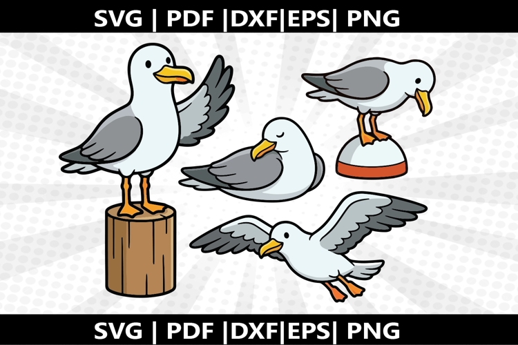 Seagull cricut Silhouette,kids Shirt