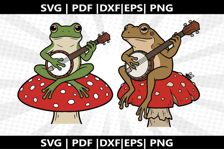 Frog on Toadstool Secret cricut Silhouette,kids Shirt ,Cut