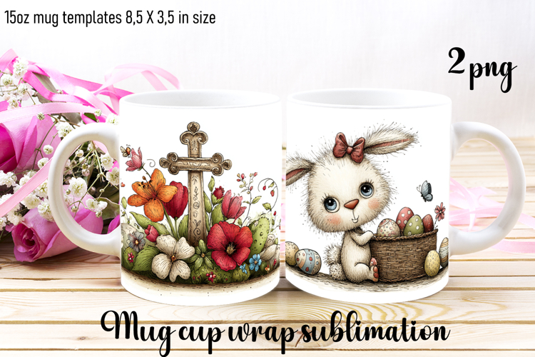 Funny easter animal Sublimation | mug Print