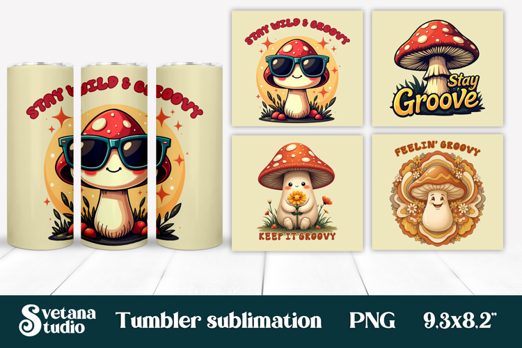 Vintage Mushroom Illustration Image 2
