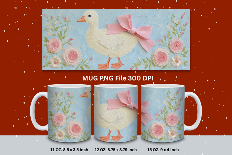 Christmas Mug Snowflakes Winter Mug Snowman Sublimation_106