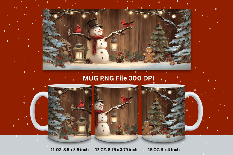 Christmas Snowman Clipart Image 5
