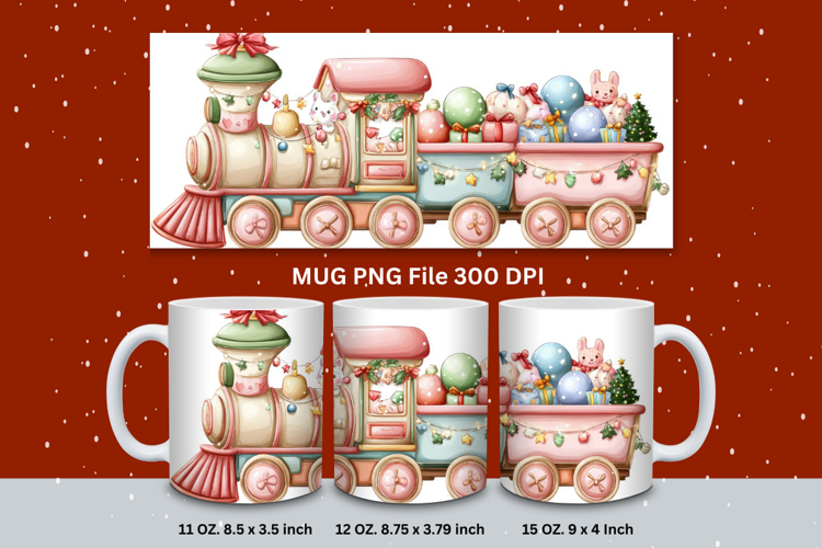 Christmas Mug Snowflakes Winter Mug Snowman Sublimation_177