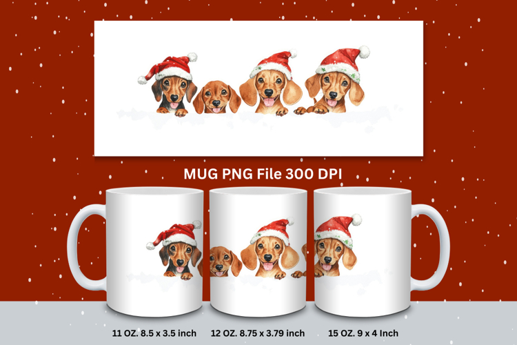 Christmas Mug Snowflakes Winter Mug Snowman Sublimation_214