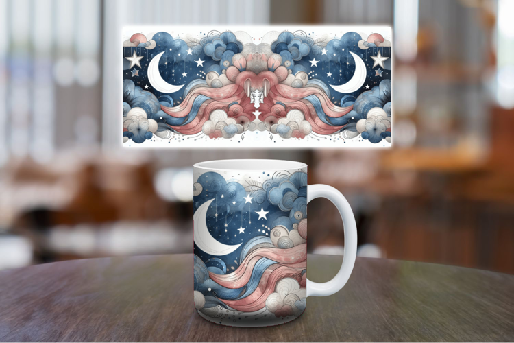 Mug Wrap Sublimation - Flowers