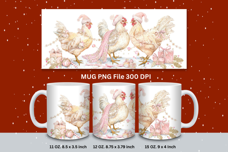 Christmas Mug Snowflakes Winter Mug Snowman Sublimation_227