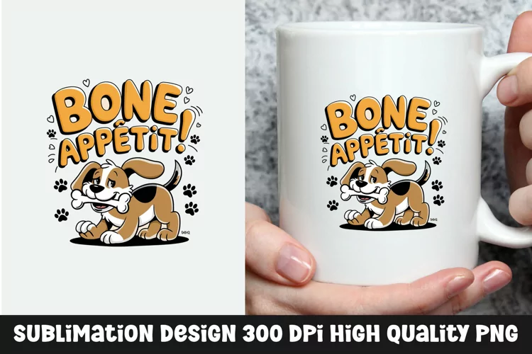 Dog sarcastic mug sublimation design
