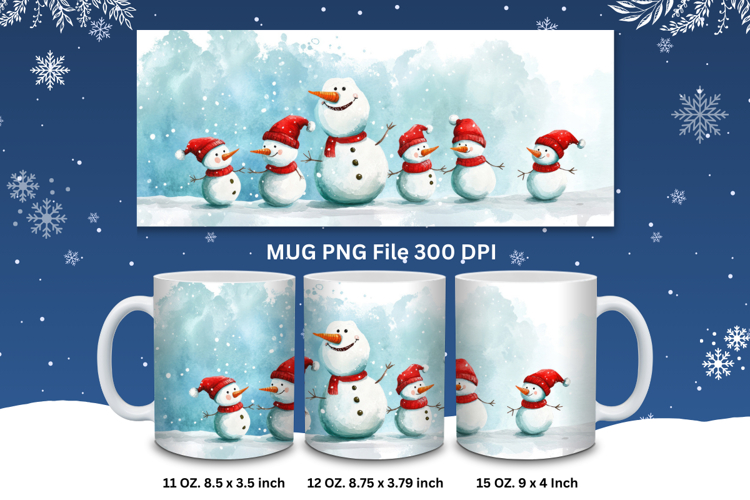 Christmas Snowman Clipart Image 18