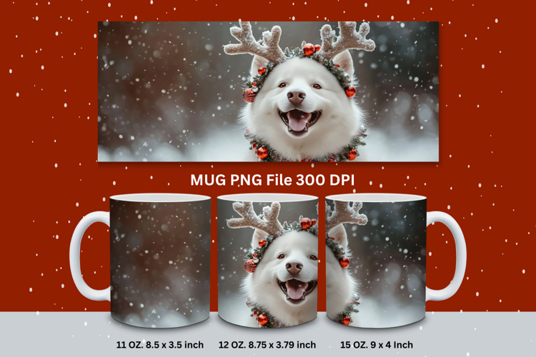 Christmas Mug Snowflakes Winter Mug Snowman Sublimation_58