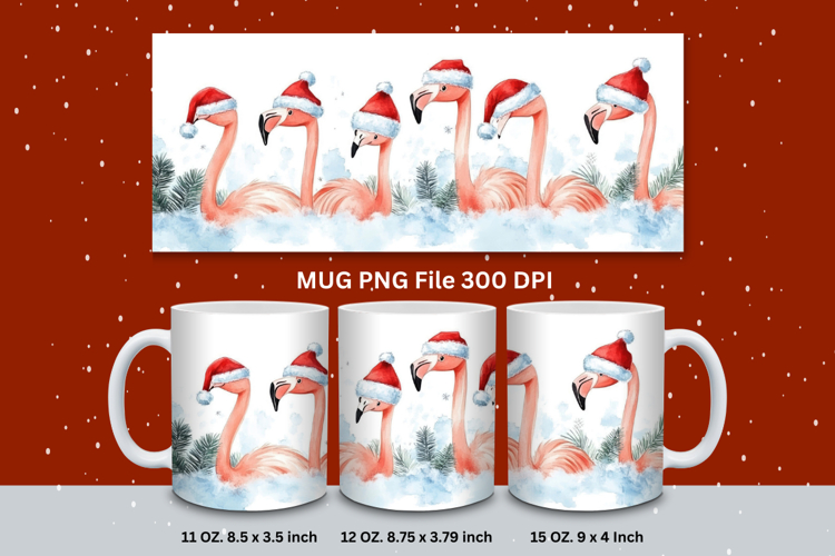 Christmas Mug Snowflakes Winter Mug Snowman Sublimation_72
