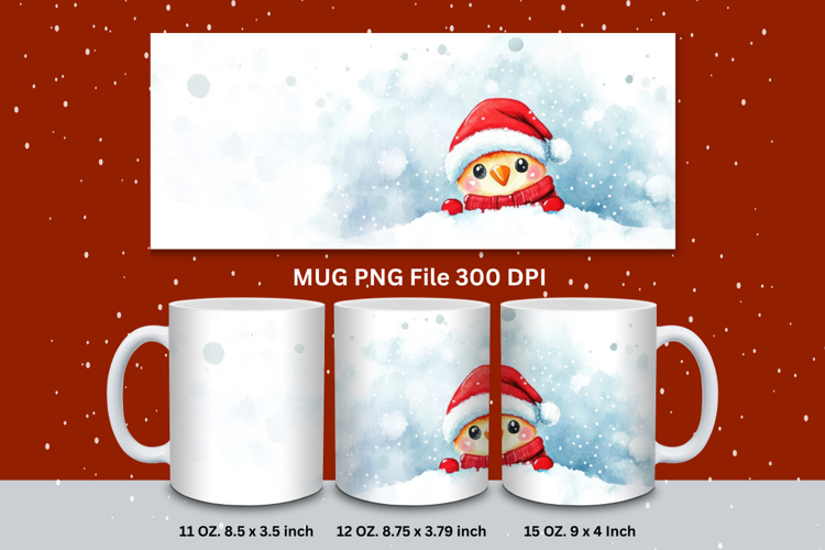 Christmas Snowman Clipart Image 16