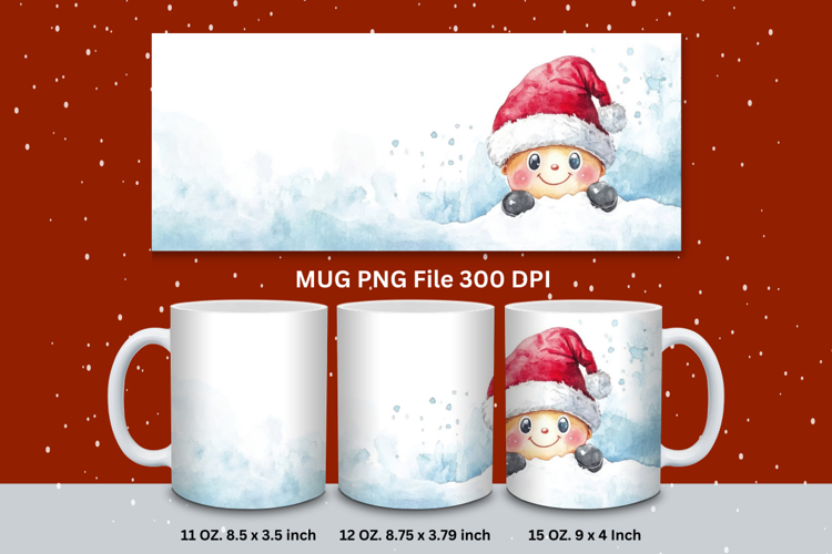 Christmas Snowman Clipart Image 15