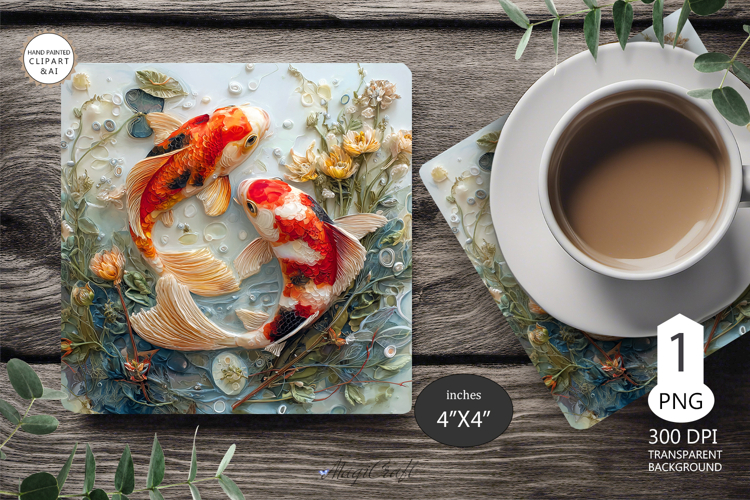 Car Coaster Sublimation Designs Image 3