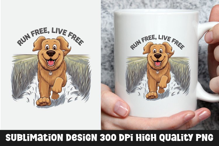 Dog sarcastic mug sublimation design