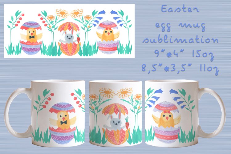 Watercolor Easter Eggs Clipart Image 15