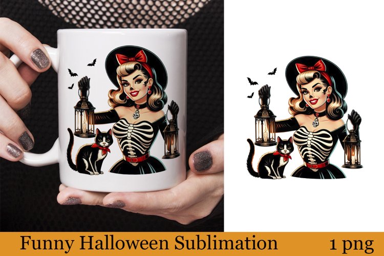Vintage Halloween Clipart Image 2