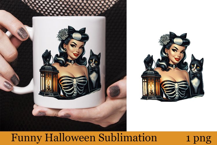 Vintage Halloween Clipart Image 8