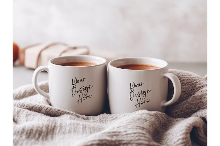 Winter Coffee Mug Mockups Template Blank Mug Mock Ups